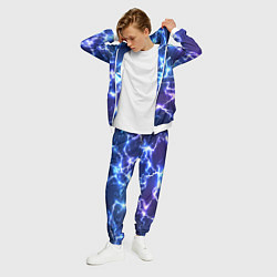 Костюм мужской СВЕТЯЩИЕСЯ МОЛНИИ, цвет: 3D-белый — фото 2