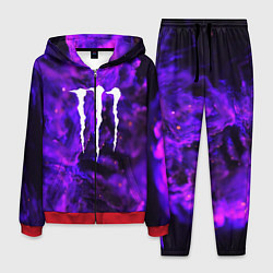 Костюм мужской MONSTER ENERGY, цвет: 3D-красный