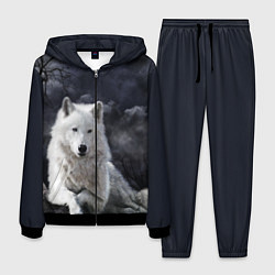 Костюм мужской БЕЛЫЙ ВОЛК D, цвет: 3D-черный