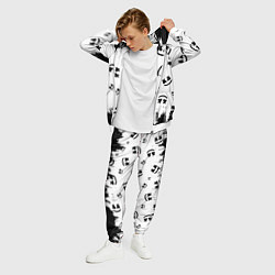 Костюм мужской MARSHMELLO МАРШМЕЛЛОУ, цвет: 3D-белый — фото 2