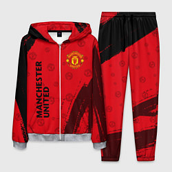 Костюм мужской MANCHESTER UNITED, цвет: 3D-меланж