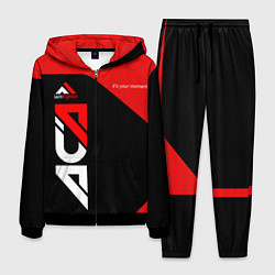 Костюм мужской Iam Fighter Z, цвет: 3D-черный