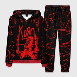 Костюм мужской Korn, цвет: 3D-красный