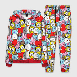 Костюм мужской BT21 BTS, цвет: 3D-красный