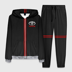 Костюм мужской TOYOTA PASSION FOR LIFE, цвет: 3D-меланж