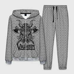 Костюм мужской Valheim Viking dark, цвет: 3D-меланж