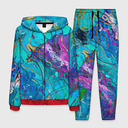 Мужской костюм Красочная медуза