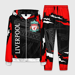 Костюм мужской LIVERPOOL ЛИВЕРПУЛЬ СПОРТ, цвет: 3D-белый