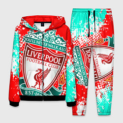 Костюм мужской LIVERPOOL ЛИВЕРПУЛЬ, цвет: 3D-черный