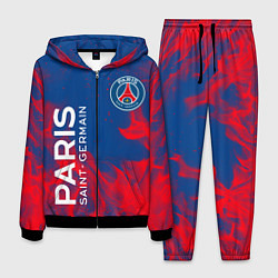 Костюм мужской ФК ПСЖ PARIS SAINT GERMAIN, цвет: 3D-черный