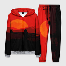 Костюм мужской RDR2, цвет: 3D-меланж