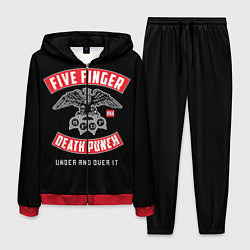 Костюм мужской Five Finger Death Punch 5FDP, цвет: 3D-красный