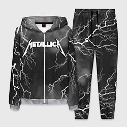 Костюм мужской METALLICA РАЗРЯД МОЛНИИ, цвет: 3D-меланж
