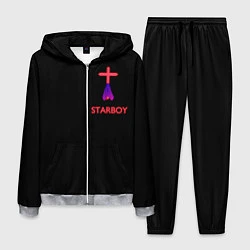 Костюм мужской STARBOY - The Weeknd, цвет: 3D-меланж