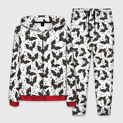 Костюм мужской Летучие мыши, цвет: 3D-красный