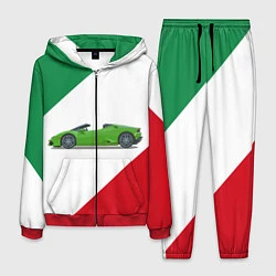 Костюм мужской Lamborghini Италия, цвет: 3D-красный
