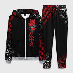 Костюм мужской TOKYO REVENGERS RED STYLE TEAM, цвет: 3D-меланж