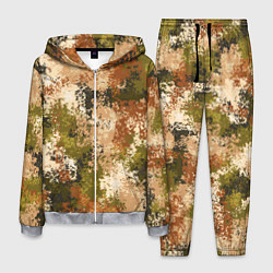 Костюм мужской Камуфляж Василиск Степь, цвет: 3D-меланж