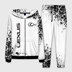 Мужской костюм Lexus texture Трещины