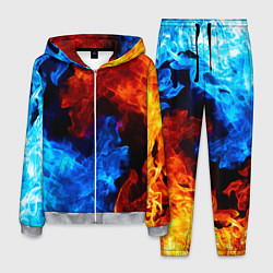 Мужской костюм Огонь - Вода Инь - Янь