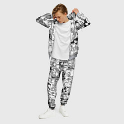 Костюм мужской Когда плачут цикады pattern, цвет: 3D-меланж — фото 2