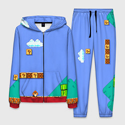 Костюм мужской Марио дизайн, цвет: 3D-красный