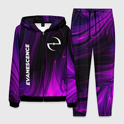 Костюм мужской Evanescence violet plasma, цвет: 3D-черный