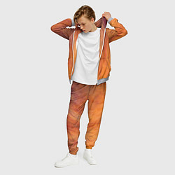 Костюм мужской Огненно-оранжевая поверхность, цвет: 3D-меланж — фото 2