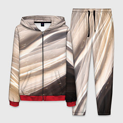 Мужской костюм Абстрактные волны и огни бесконечности