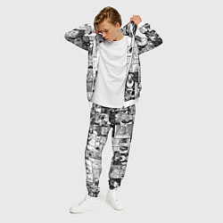 Костюм мужской Глейпнир паттерн, цвет: 3D-белый — фото 2