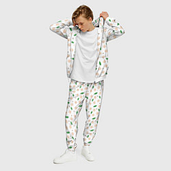 Костюм мужской Пельмени с лавровым листом и перцем, цвет: 3D-белый — фото 2