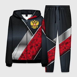 Костюм мужской Red & black Russia, цвет: 3D-черный