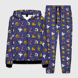 Костюм мужской Halloween pattern, цвет: 3D-черный