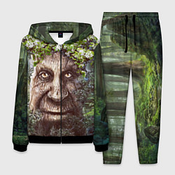 Костюм мужской Мудрое Таинственное Дерево, цвет: 3D-черный