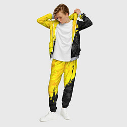 Костюм мужской Black and yellow, цвет: 3D-меланж — фото 2