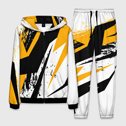 Костюм мужской Гоночная абстракция, цвет: 3D-черный