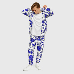Костюм мужской Гжель, цвет: 3D-белый — фото 2