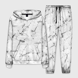 Мужской костюм Серый трещины тай-дай