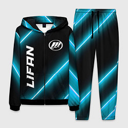 Костюм мужской Lifan неоновые лампы, цвет: 3D-черный