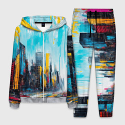 Костюм мужской Палитра города, цвет: 3D-меланж