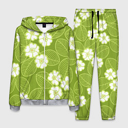 Костюм мужской Весенние цветы, цвет: 3D-меланж