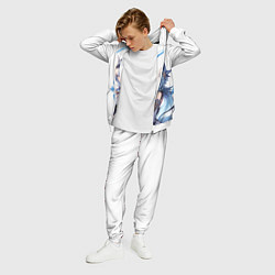 Костюм мужской Genshin impact - Эола, цвет: 3D-белый — фото 2