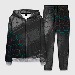 Костюм мужской Абстракция гранж, цвет: 3D-меланж