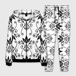 Костюм мужской Royal Lily - pattern, цвет: 3D-черный