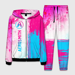 Костюм мужской Aerosmith neon gradient style: по-вертикали, цвет: 3D-черный