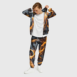 Костюм мужской Дрова в костре - нейросеть, цвет: 3D-белый — фото 2