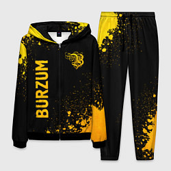 Костюм мужской Burzum - gold gradient вертикально, цвет: 3D-черный