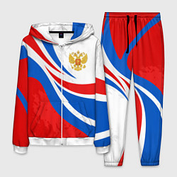Костюм мужской Россия - спортивная униформа, цвет: 3D-белый