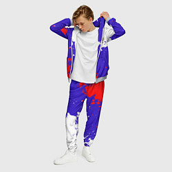 Костюм мужской Российский герб на триколоре, цвет: 3D-меланж — фото 2
