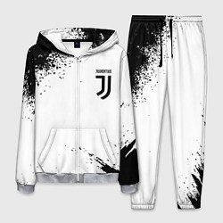 Костюм мужской Juventus sport color black, цвет: 3D-меланж